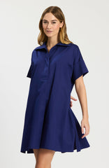 Addie Cotton Short Shirtdress