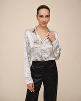 Clean Hidden Placket - Snow Tiger