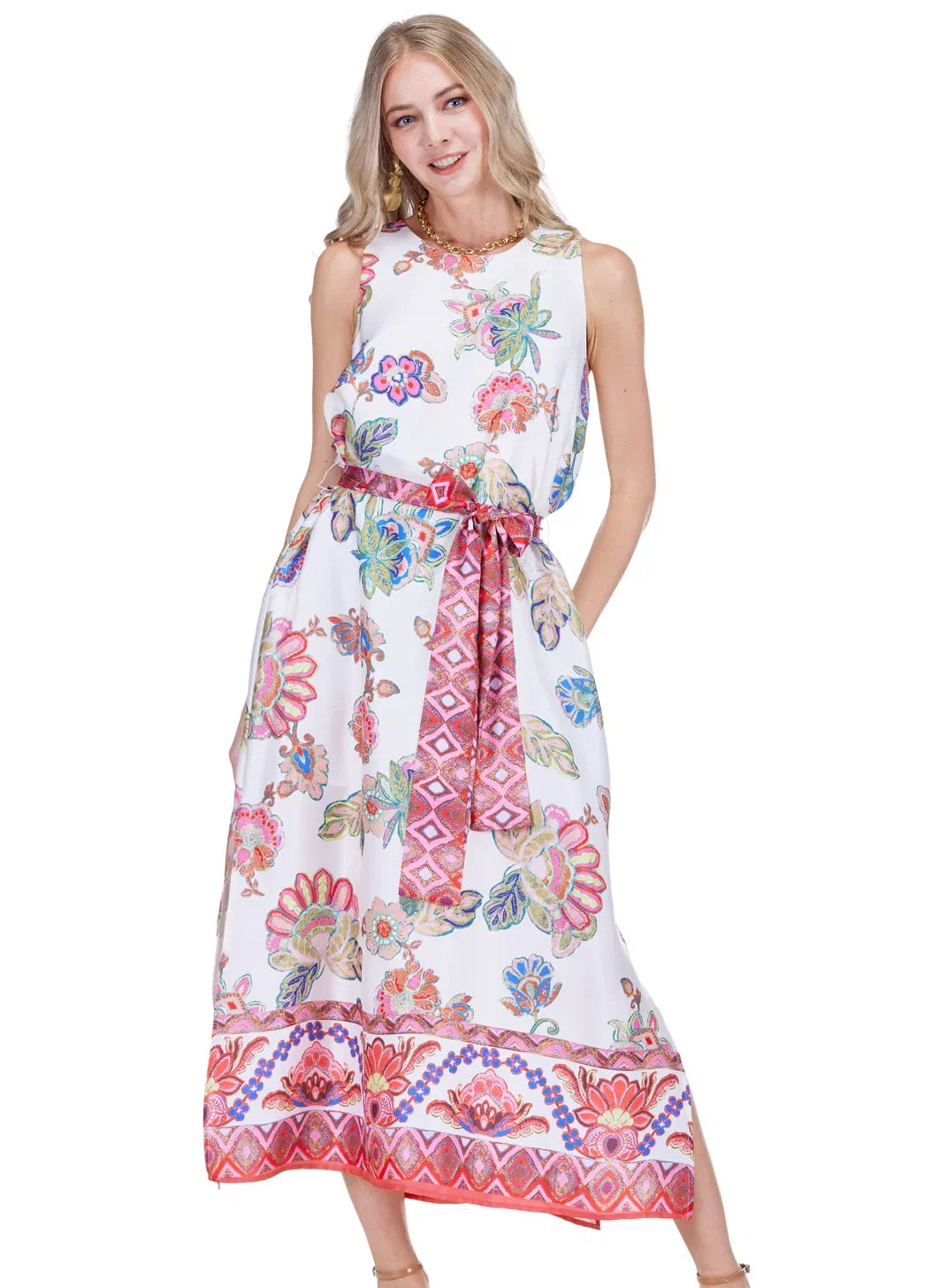 Column Dress 50" - Briar Bloom