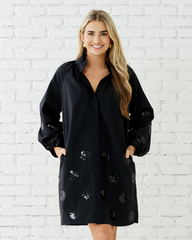 Celia Sparkle Black