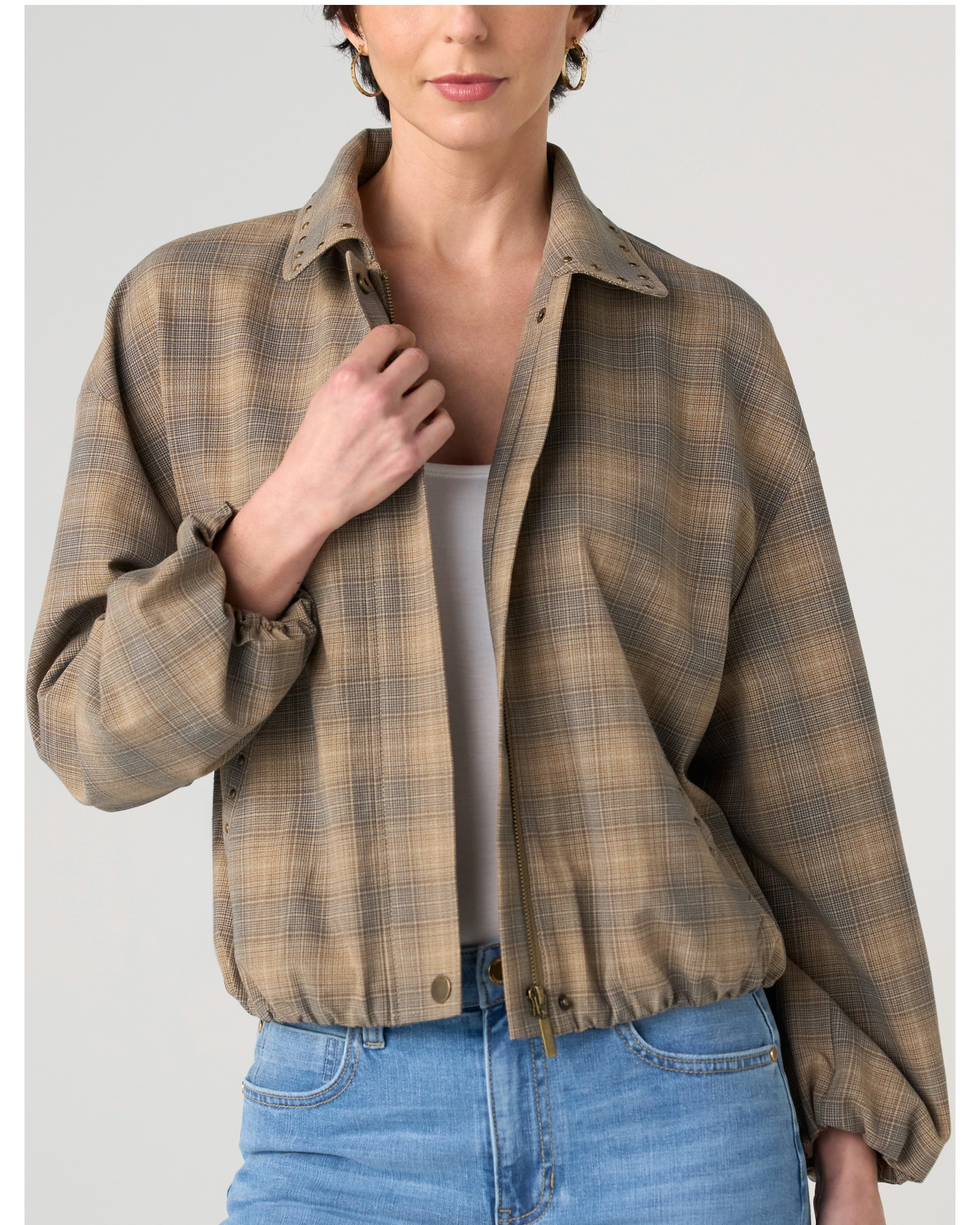 Bubble Hem Jacket