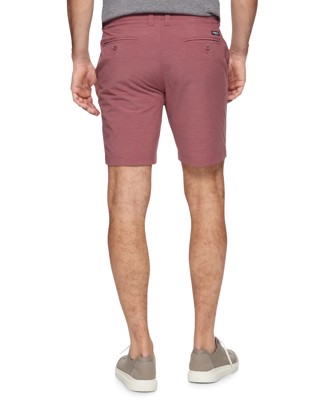 COTTON BLEND ANY-WEAR PERFORMANCE SHORT - 8" INSEAM