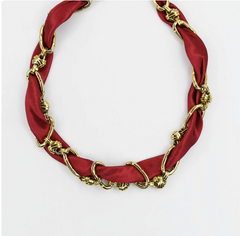 Don't Get It Twisted Maroon Collar