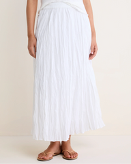 Cotton Crinkle Skirt
