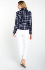 Cropped Trench Jacket W/Belt