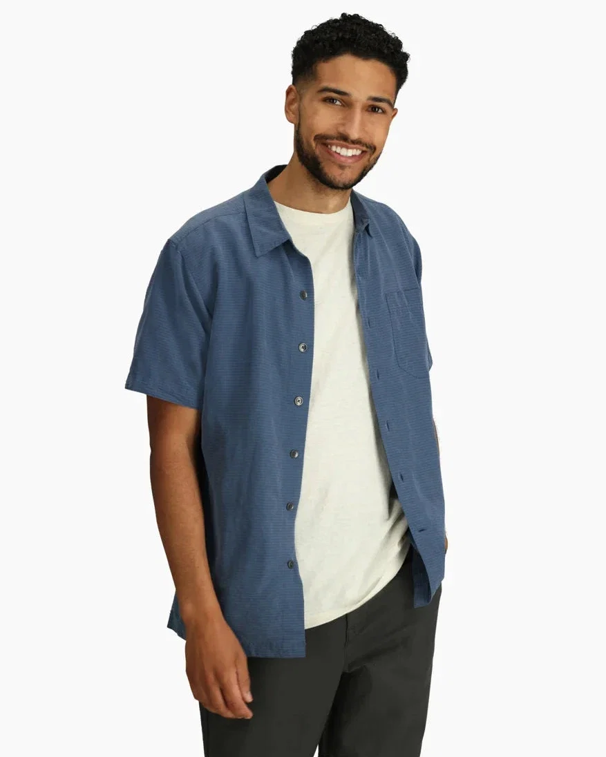 Desert Pucker Dry Short Sleeve - Collins Blue